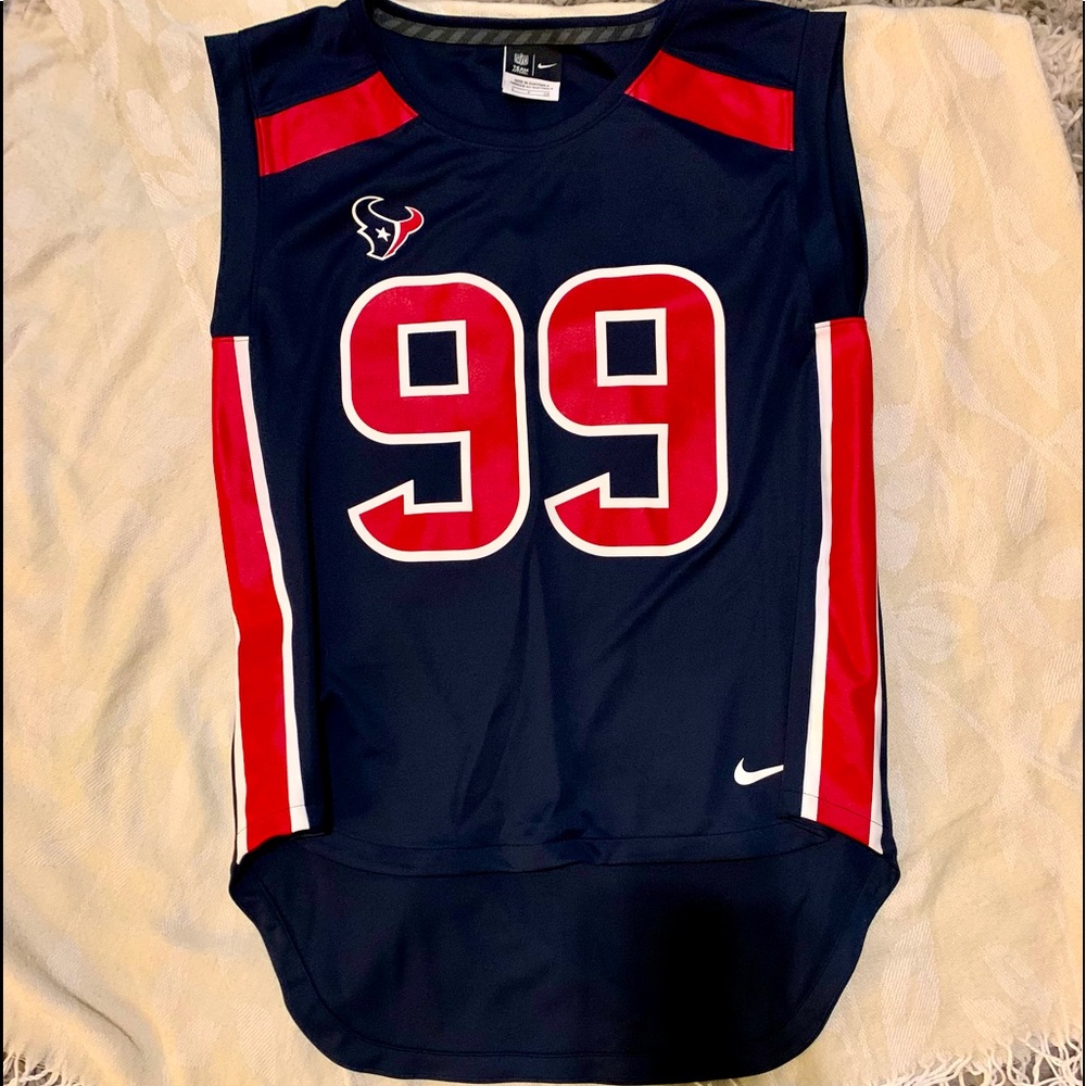 ❤️🏈 Official NFL Nike Apparel WATT Sleeveless Jersey 💪🏼